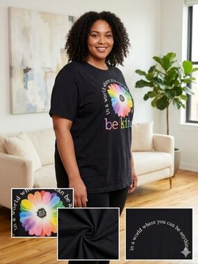 Amazon Essentials "Be Kind" Daisy Shirt